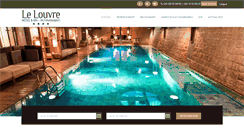 Desktop Screenshot of hotel-du-louvre.com